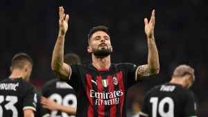 Giroud nets hat-trick as AC Milan saunter past Sampdoria in style