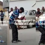 “The pressure is getting werser” Frustrated Nigerian Man Storms Bank with “Juju” to Demand Cash