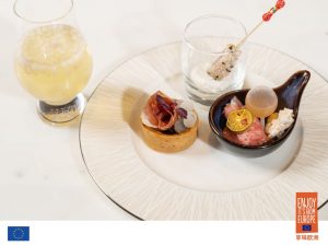 European Union Chinese Tea Pairing Menu at Shangri-La Qiantan in Shanghai