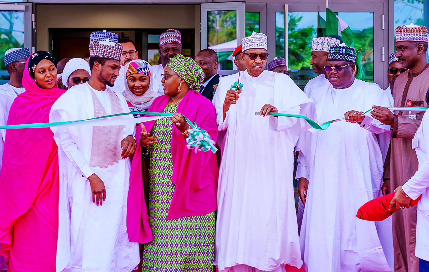 11 Years After Conception, Buhari Unveils State-Of-The-Art Medical Centre At Presidential Villa