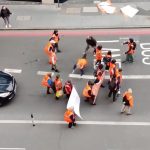 Watch: Just Stop Oil activist thrown to the ground by angry passer-by near Tower of London