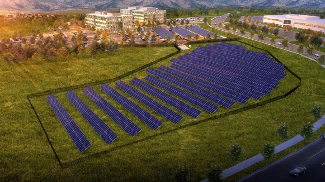 Trimble starts building 1.7-megawatt solar array at Colorado headquarters