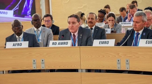 PAHO Director urges “bold actions” to reduce risks, prepare for, and respond to current and future health emergencies