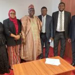 Members Of Institute Of Medical And Health Law (IMHL) Pay Courtesy Visit To Distinguised Senator Ibrahim Oloriegbe To Congratulate Him on the Passage of 3 Health Bills By The Senate of the National Assembly