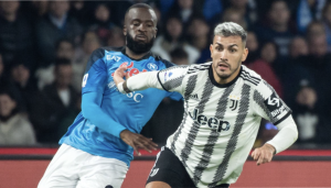 Juventus – Napoli headlines this Weekend’s Soccer on TV