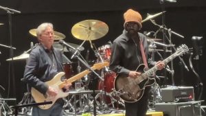 Eric Clapton and Gary Clark Jr. played Cause We’ve Ended As Lovers at the recent Jeff Beck tribute – see how they handled the show’s most daunting task