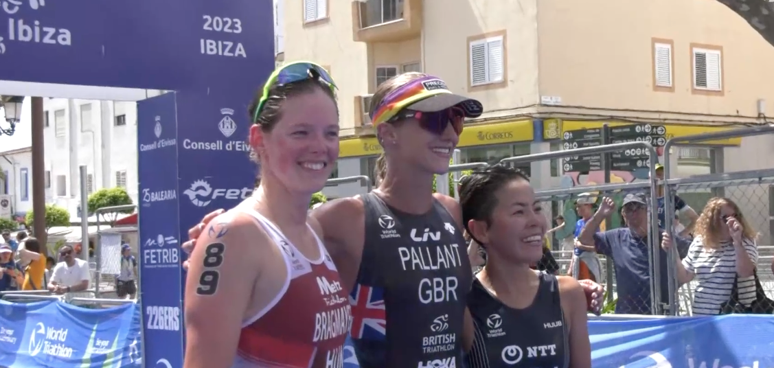 Top favorite Emma Pallant-Browne wins World Championship Duathlon: ‘I was really nervous’