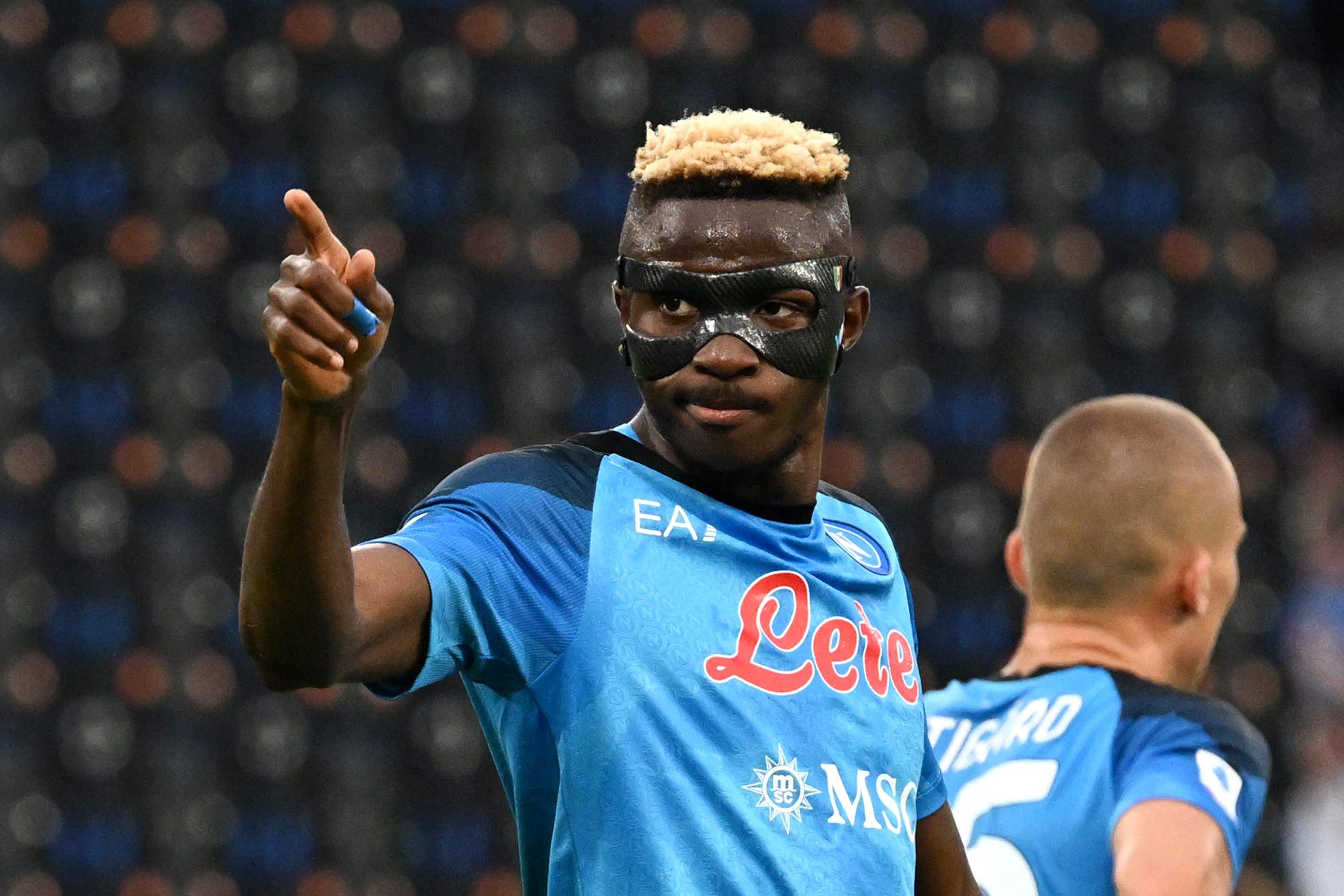 Osimhen strikes again to help Napoli end campaign in style; becomes first African to win Capocannoniere