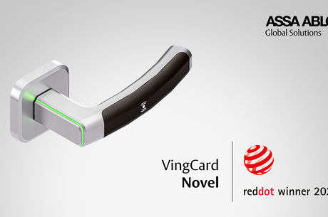 ASSA ABLOY Global Solutions Wins 2023 Red Dot Design Award for VingCard Novel