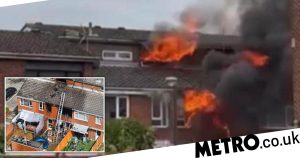 Firefighters tackle blaze in London after ‘lithium battery bubbled’ inside house