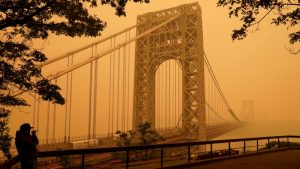 U.S. East Coast Blanketed in Smoke From Canadian Wildfires