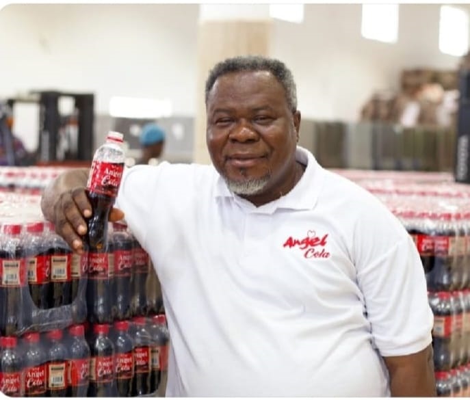 Dr. Kwaku Oteng introduces new Angel Cola soft drink