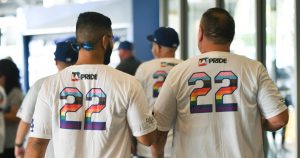 Pride Night celebrations at the ballpark were largely uncontroversial — until now