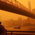 US states under air-quality alerts as Canadian smoke drifts south