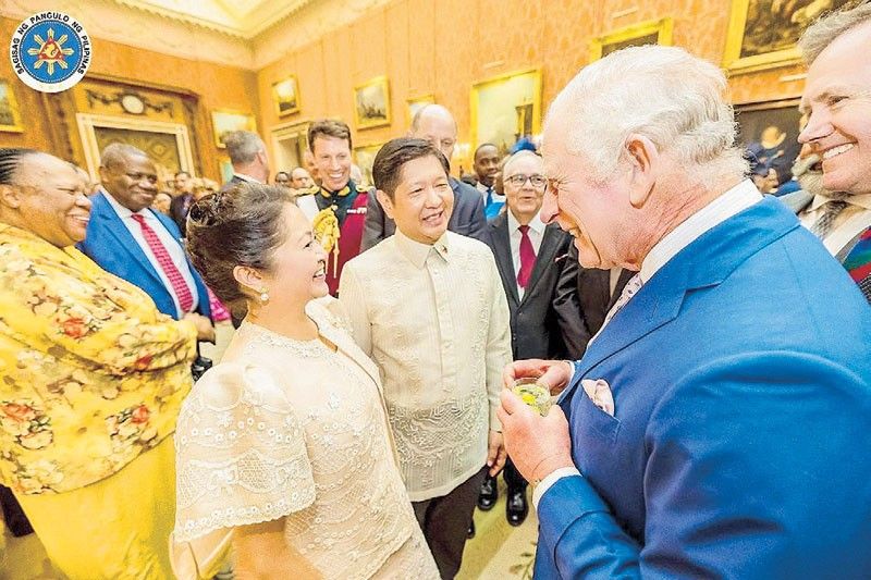 Marcoses meet Charles at Buckingham Palace