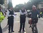 Furious cyclist scolds police as Just Stop Oil are allowed to hold up London rush hour traffic