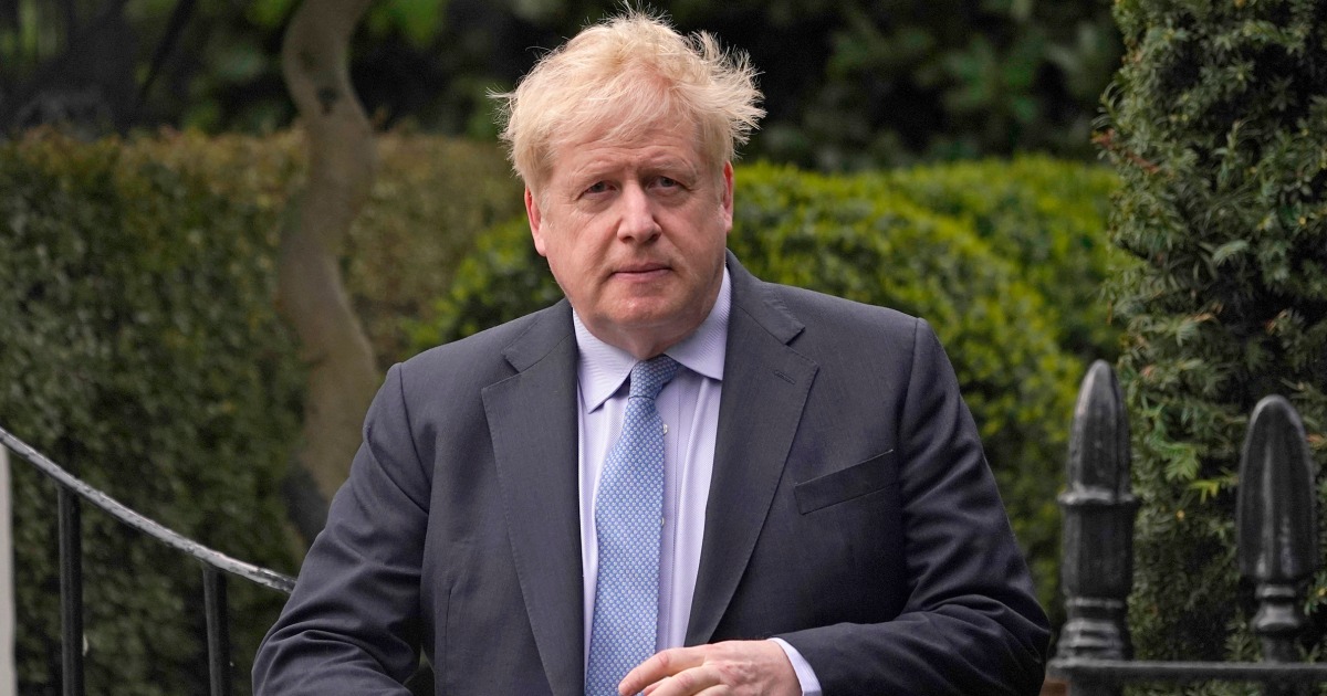 Former U.K. Prime Minister Boris Johnson quits Parliament after probe into ‘partygate’ statements