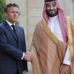 Rebranded Saudi crown prince meets Macron as rights groups decry ‘hypocrisy’