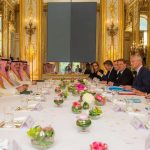 Saudi Crown Prince Meets French President at Elysee