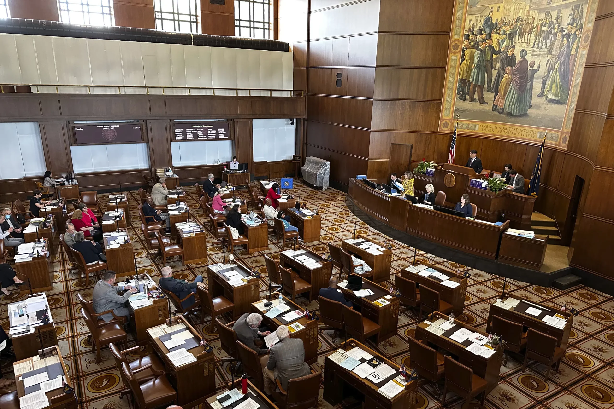 Republicans in Oregon Senate end six-week walkout that blocked bills on abortion, trans health care