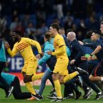 Barca clinch LaLiga title in front of enraged Espanyol fans