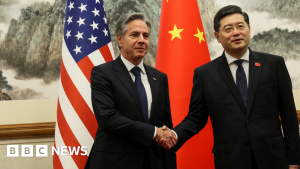 Antony Blinken begins talks in Beijing during high-stakes visit to China