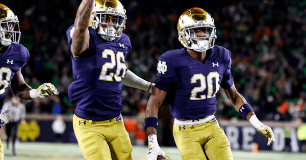 Notre Dame Secondary Ranked 6th Best In College Football