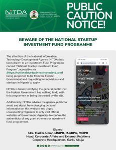 Beware Of The National Startup Investment Fund Programme