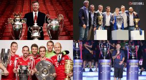 Who are the teams that have won the treble in Europe