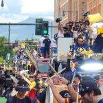 Nuggets Coaches And Players Let Loose At Championship Parade