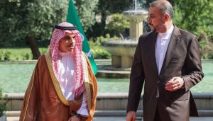 Landmark trip: Saudi FM lands in Iran amid warming of ties