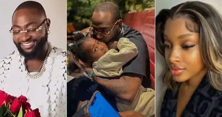 Mind blowing Moment Davido Reunited With His Son, Dawson (Photo)