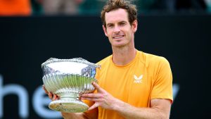 Andy Murray clinches Nottingham Open title with 6-4 6-4 victory vs Arthur Cazaux for 10th win in a row | Tennis News | Sky Sports