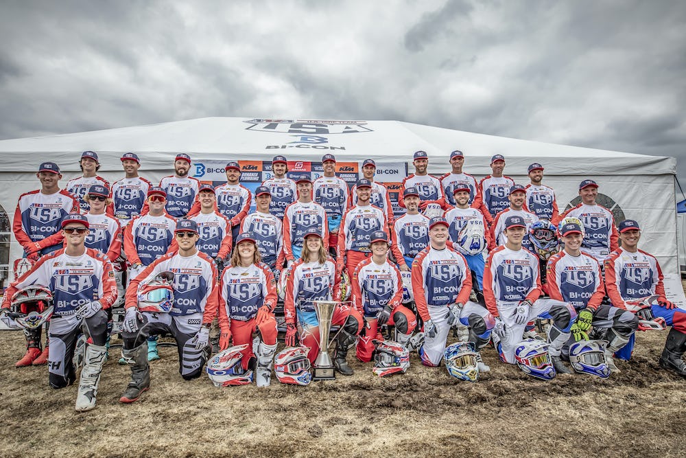 American Motorcyclist Association Announces 2023 U.S. ISDE Team