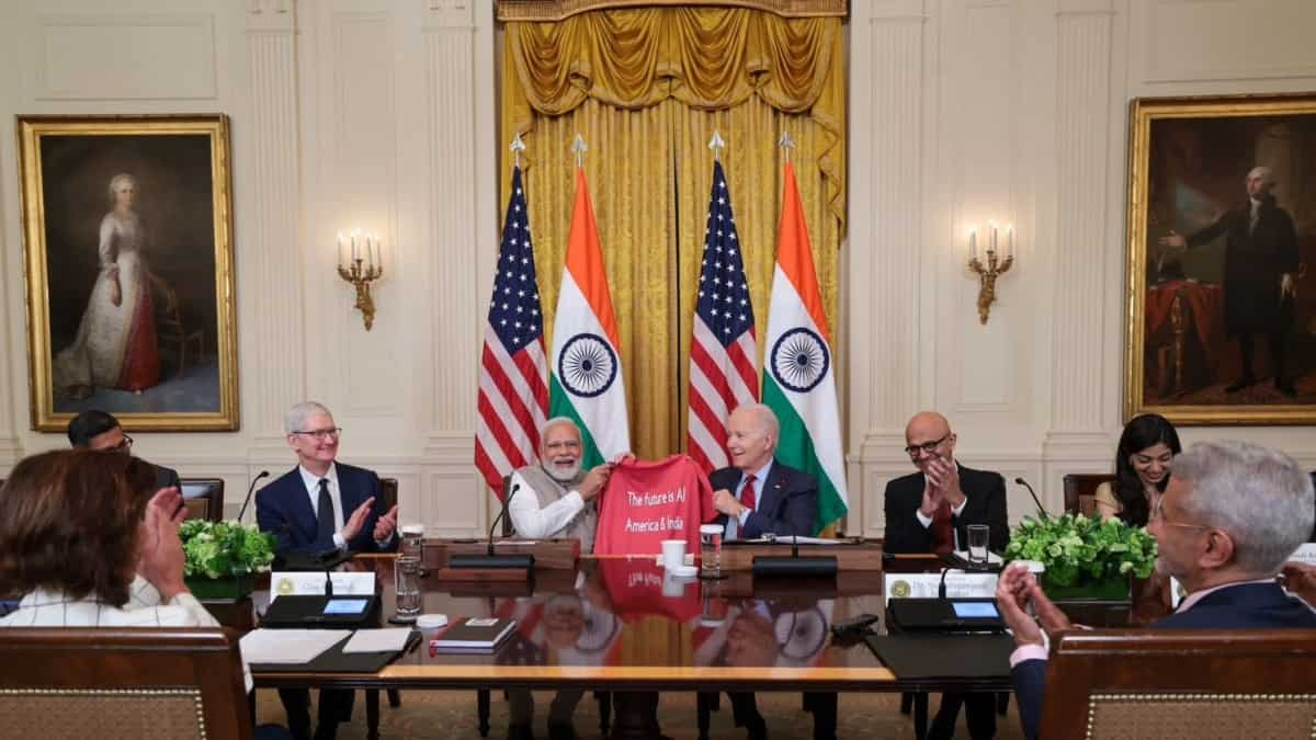 T-shirt diplomacy: Biden gifts Modi special ‘AI t-shirt’ carrying PM’s quote