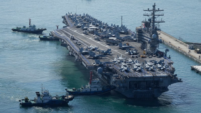 U.S. Aircraft Carrier Will Make Rare Vietnam Port Call as Countries Compete for Favor in SE Asia