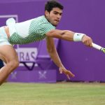 Alcaraz reaches first quarterfinal on grass at Queen’s Club