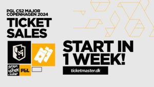 PGL Copenhagen CS2 Major Ticket Sales go Live on June 26th