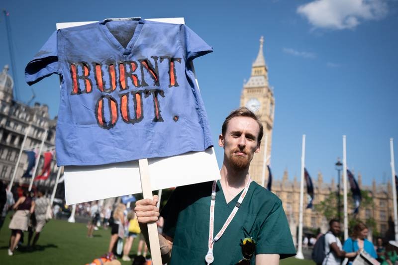 Junior doctors in England to stage five-day strike in July