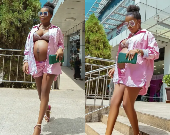 Mzbel Flaunts Baby Bump In New Photos