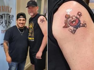 LOOK: Michael Malone Gets A Tattoo To Celebrate NBA Championship