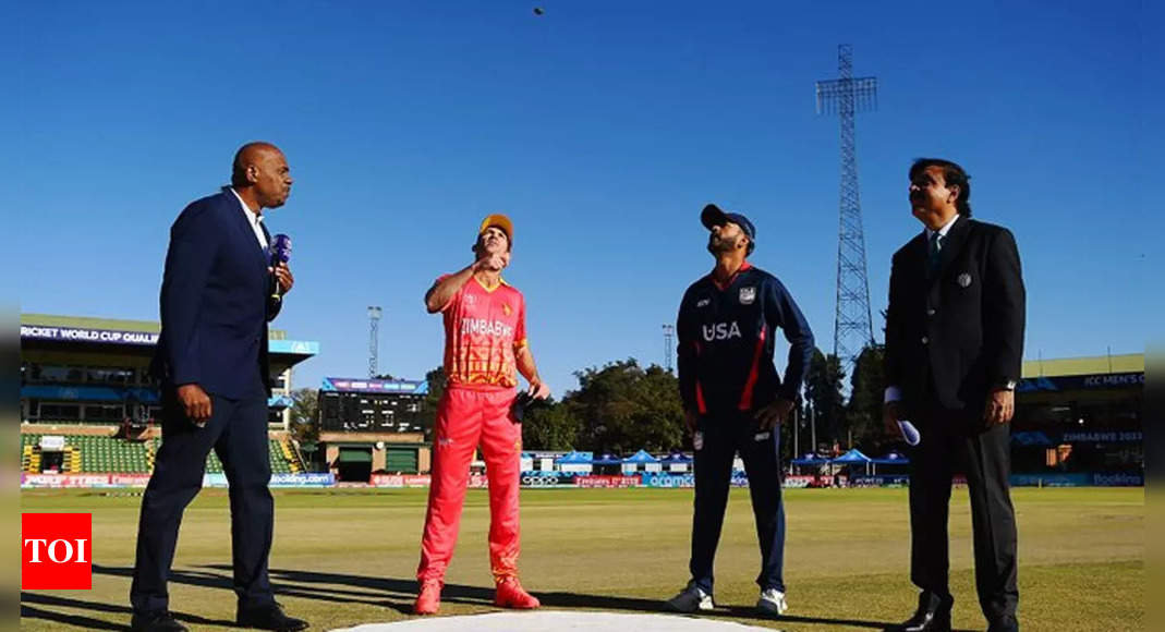 Live Score: Zimbabwe vs USA, WC Qualifiers