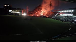 Fire At Harare Sports Club, ICC Examines Venue For Further Cricket World Cup Qualifier Matches