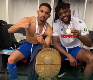 Nigerians abroad: Akinsanmiro, Awaziem celebrate Cup wins with Inter Milan, Hajduk Split