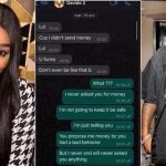 “Now I know the real meaning of 30BG” – Nigerians react to Davido’s leaked chats with new lady