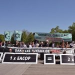 Religious figures, climate activists stage Paris protest against Total projects in Africa