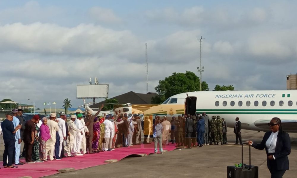 BREAKING: Tinubu Arrives Lagos From London Ahead Of Sallah