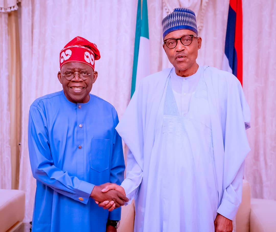 Tinubu on Aso Villa Familiarisation Tour 