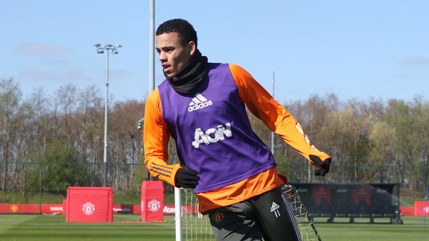 Manchester United’s Mason Greenwood Returns To Training