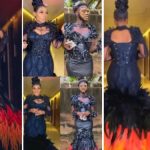 “I Need To Sue This Guy” – Iyabo Ojo Cries Out As Fan Recreates Her AMVCA Look [Video]